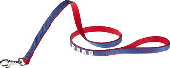 Фото Ferplast Поводок классический Dual Pyramids G20/120 1.2 м / 20 мм blue/red (75184819)