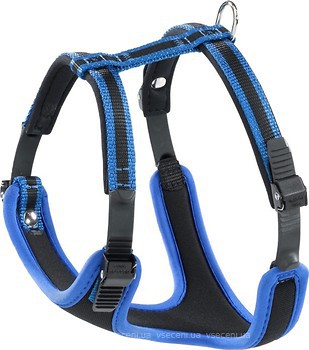 Фото Ferplast Шлея Ergocomfort P L 50-60 см / 70-80 см blue/black (75465939)