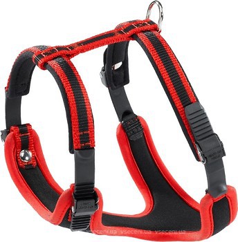 Фото Ferplast Шлея Ergocomfort P M 37-47 см / 55-65 см red/black (75464922)