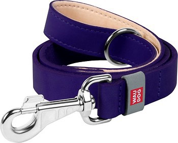 Фото Collar Поводок классический Waudog Classic 1.22 м / 25 мм фиолетовый (08159)