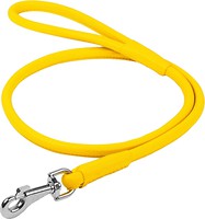 Фото Collar Поводок классический Waudog Glamour 1.22 м / 10 мм желтый (33788)