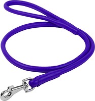 Фото Collar Поводок классический Waudog Glamour 1.22 м / 10 мм фиолетовый (33789)
