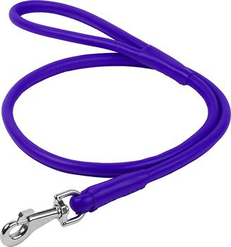 Фото Collar Поводок классический Waudog Glamour 1.22 м / 10 мм фиолетовый (33789)