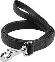 Фото Collar Поводок классический Waudog Classic 1.22 м / 18 мм черный (33731)