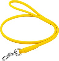 Фото Collar Поводок классический Waudog Glamour 1.22 м / 6 мм желтый (33808)