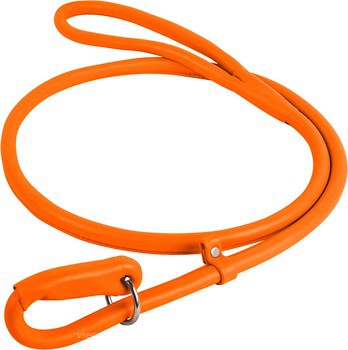 Фото Collar Поводок-ринговка Waudog Glamour 1.35 м / 13 мм оранжевый (33964)