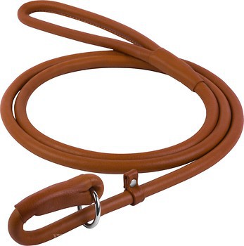 Фото Collar Поводок-ринговка Waudog Soft 1.35 м / 10 мм коричневый (72646)