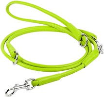 Фото Collar Поводок-перестежка Waudog Glamour 1.83 м / 10 мм салатовый (33985)