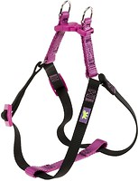 Фото Ferplast Шлея Easy P Colours L 58 см / 78 см / 20 мм purple/black (75570902)