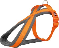 Фото Trixie Шлея Premium Touring Harness L 60-100 см / 25 мм papaya (204118)