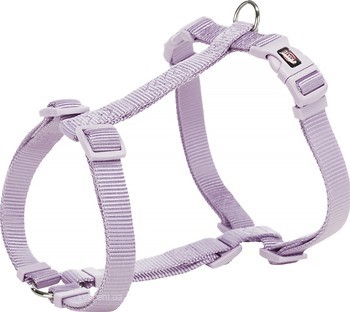 Фото Trixie Шлея Premium H-Harness XS-S 30-44 см / 10 мм light lilac (203225)