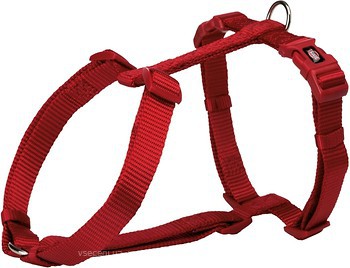 Фото Trixie Шлея Premium H-Harness M-L 52-75 см / 20 мм red (203403)