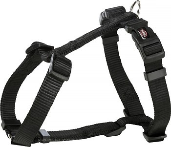 Фото Trixie Шлея Premium H-Harness L-XL 75-120 см / 25 мм black (203501)
