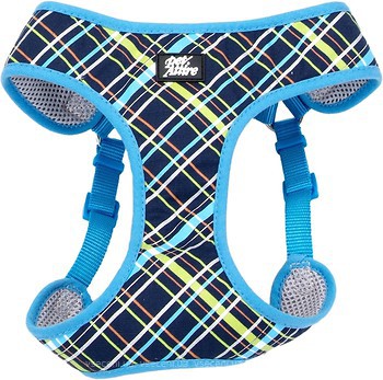 Фото Coastal Шлея Designer Wrap 48.3-58.4 см navy blue plaid (06663_NBPSML)