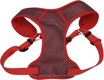 Фото Coastal Шлея Comfort Wrap 55.8-71.1 см grey with red (06684_GYRMED)
