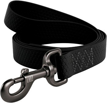 Фото Collar Поводок классический Waudog Waterproof 1.22 м / 20 мм черный (27271)