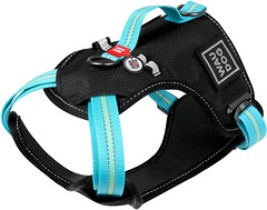 Фото Collar Шлея Waudog Nylon 45-70 см / 60-80 см / 20 мм голубая (52492)