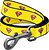Фото Collar Поводок классический Waudog Nylon 1.22 м / 10 мм желтый (0110-2014)