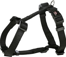 Фото Trixie Шлея Premium H-Harness XXS-XS 20-32 см / 10 мм black (204801)