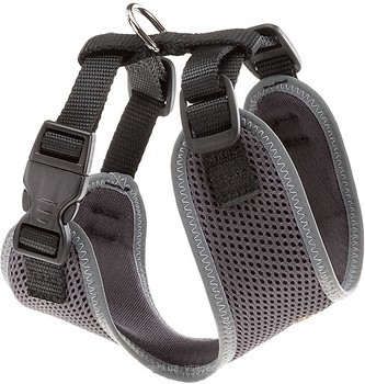 Фото Ferplast Шлея Nikita P S 24-31 см / 30-41 см / 15 мм black (75468717)