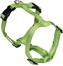 Фото Croci Шлея Soft Reflective H-Harness 25-40 см / 10 мм green