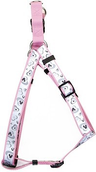 Фото Coastal Шлея Lazer 66-97 см / 25 мм pink hearts (46955_PNH38)