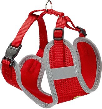 Фото Ferplast Шлея Nikita P XS 19-26 см / 28-40 см / 10 мм red (75468622)