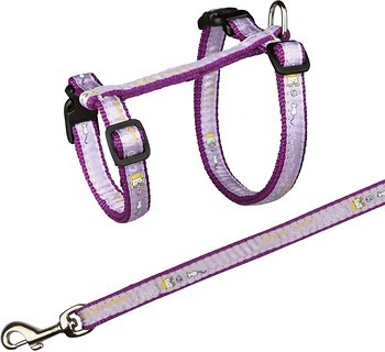 Фото Trixie Шлея с поводком Cat Harness XL 34-57 см / 13 мм (41893)