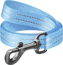 Фото Collar Поводок классический Waudog Re-cotton 5 м / 15 мм голубой (40132)