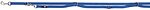 Фото Trixie Поводок-перестежка Premium M-L 3 м / 20 мм blue (196802)