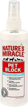 Фото 8in1 Отпугиватель для собак Nature's Miracle Pet Block Dog Repellent Spray 237 мл (680280/5767)