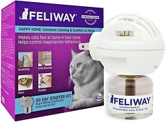 Фото Ceva Успокаивающее средство для кошек Feliway Classic Diffuser Starter Kit 48 мл