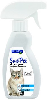 Фото Природа Отпугиватель от туалета для кошек SaniPet 250 мл (PR240565)