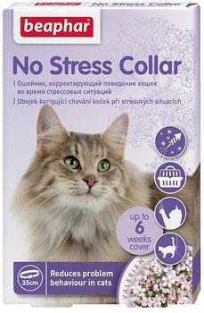 Фото Beaphar Антистресс для кошек No Stress Collar 35 см (13228)