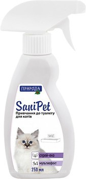 Фото Природа Средство для приучения кошек к туалету SaniPet 250 мл (PR240562)