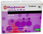 Фото KRKA Таблетки Марфлоксин (Marfloksin) 80 мг, 12 шт