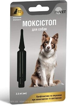 Фото Природа Капли ProVet Моксистоп для собак до 4 кг 1 шт