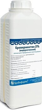 Фото Бровафарма Раствор Бровермектин 2%, 1000 мл