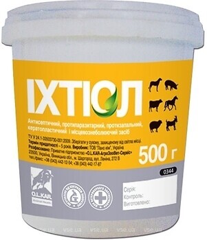 Фото O.L.KAR. Мазь Ихтиол 50 г