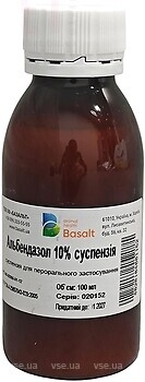 Фото Базальт Суспензия Альбендазол 10% 100 мл