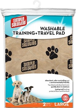 Фото Simple Solution Пеленки Washable Training and Travel Pads 78x81 см 2 шт. (SS11443)