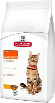 Фото Hill's Science Plan Feline Adult Optimal Care Chicken 15 кг