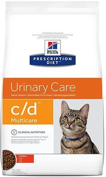 Фото Hill's Prescription Diet Feline c/d Urinary Care Chicken 3 кг
