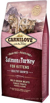 Фото Carnilove Salmon&Turkey For Kittens 6 кг