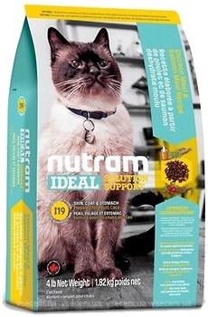 Фото Nutram Ideal Solution Support I19 Sensetive Coat, Skin, Stomach 6.8 кг