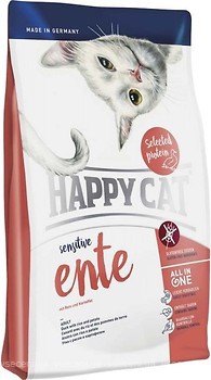 Фото Happy Cat Sensitive Ente 4 кг