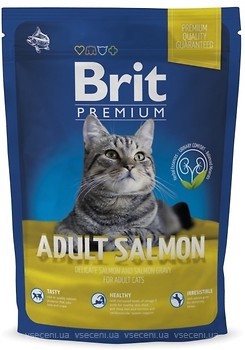 Фото Brit Premium Cat Adult Salmon 300 г