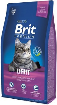 Фото Brit Premium Cat Light 8 кг