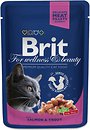 Фото Brit Premium Cat Pouches Salmon & Trout 100 г