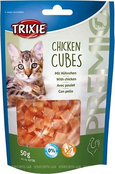 Фото Trixie Premio Chicken Cubes 50 г (42706)